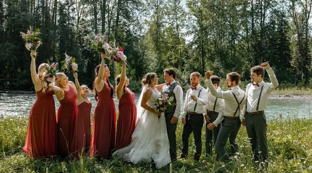 Celebrate your wedding at Bear Claw Lodge, a wilderness resort in northern BC Canada